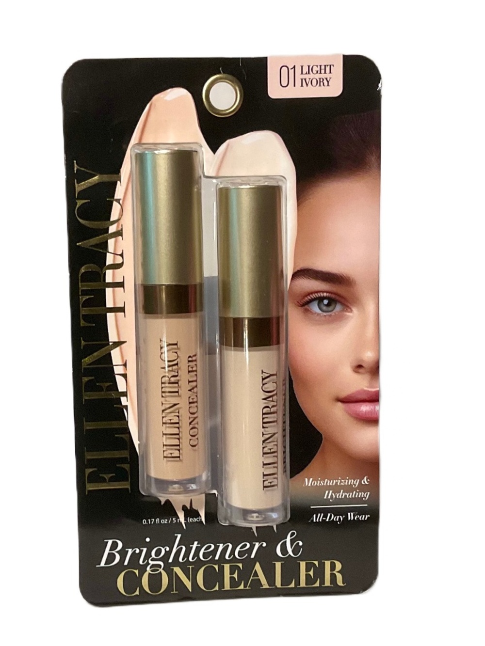 Ellen Tracy Brightener & Concealer 01 Light Ivory